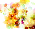 Abstract Autumn Sunshine Vector